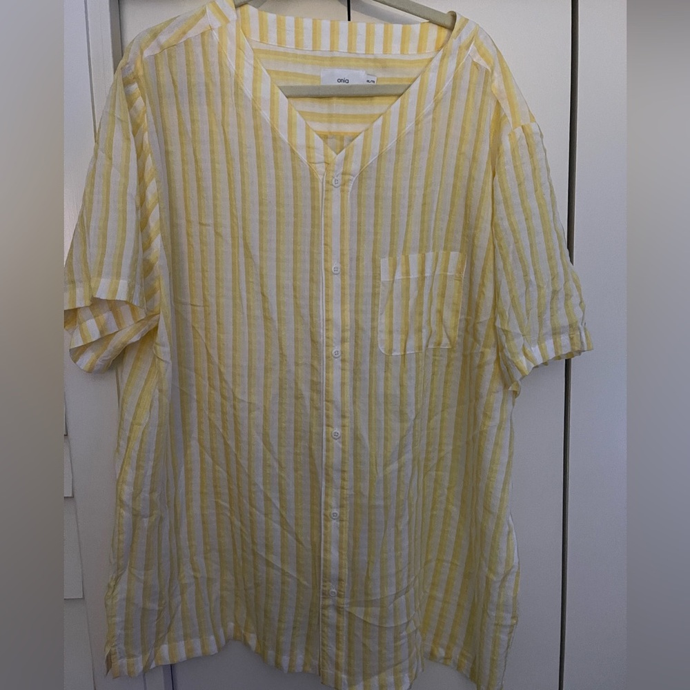 Baseball style shirt